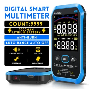 جهاز قياس ذكي بقوة 1000 فولت وشاشة كبيرة - (1000V) FNIRSI AutoSense Pro