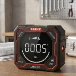 جهاز قياس الزوايا الديجيتال UNI-T بثلاثة خطوط ليزر ومغناطيس رباعي التثبيت ووحدات قياس مختلفة