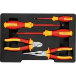 BOSCH VDE Hand Tools Set | طقم عدة بوش معزول 1000 فولت 5 قطع