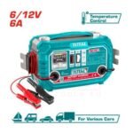 TOTAL 12V 6A Battery Charger | شاحن بطاريات السيارات 12 فولت
