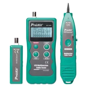 Pro'sKit MT-7059 LCD Multifunction Cable Tester | جهاز فحص وتتبع الكابلات بروسكيت MT-7059