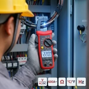 UNI-T 204+ Clamp Meter | كلامب ميتر احترافي  A 600 AC/DC متعدد الوظائف