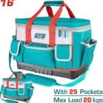 TOTAL 16" Heavy Duty | شنطة عدة خدمة شاقة 25 جيب حمولة 20 كجم