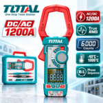كلامب ميتر TOTAL احترافي AC/DC 1200A True RMS