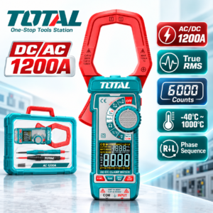 كلامب ميتر TOTAL احترافي AC/DC 1200A True RMS